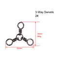 60 X CrossLine (3 Way) Swivel in Size 2