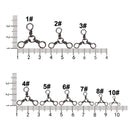 60 X CrossLine (3 Way) Swivel in Size 2