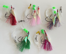 5 x 5/0 Custom Designed Snapper Fishing Rigs In 5 Colours Tackle - Bait Tackle Direct