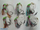 6x 8/0 Chemically Sharpened Reef Catcher Flash Reef Rig In 3 Colours Fishing Tackle - Bait Tackle Direct
