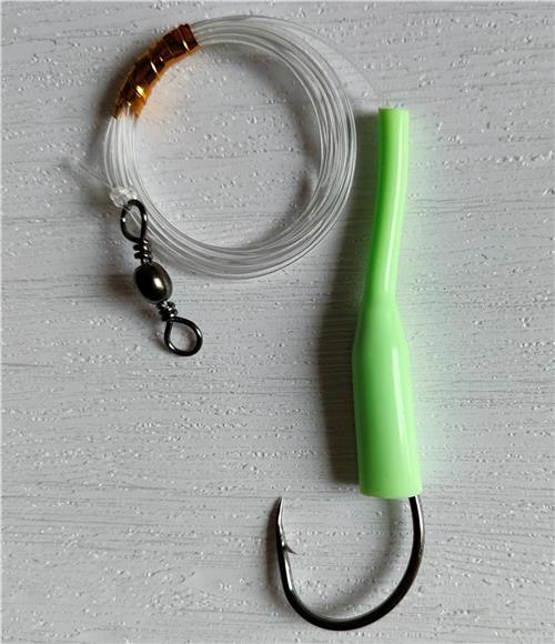 How to tie a 'Running Ball Sinker Rig' with 2x snelled hooks 