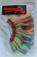 16 X Assorted Colours Luminous DIY Whiting Bream Long Shank(6