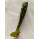 15x Fishing Soft Plastic Paddle Tail Grub 9.5cm On 3 Colour Scented Fishing Lure - Bait Tackle Direct