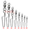 20 X Size1# Ball Bearing Swivels with Coastlock Snap Fishing Tackle - Bait Tackle Direct