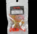 20 X DIY Flasher , Assorted Colours Whiting Rigs Hooks Size 2