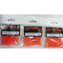 300 x Fishing Lumo Soft Beads Red Round Size Dia 6mm Fishing Tackle Special - Bait Tackle Direct