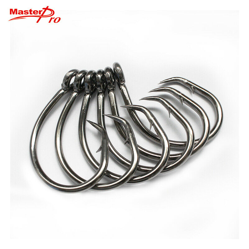 20 X Chemically Sharpened Tuna Circle Hooks Size 14/0 Fishing Tackle 20 X Chemically Sharpened Tuna Circle Hooks Size 14/0 Fishing Tackle
