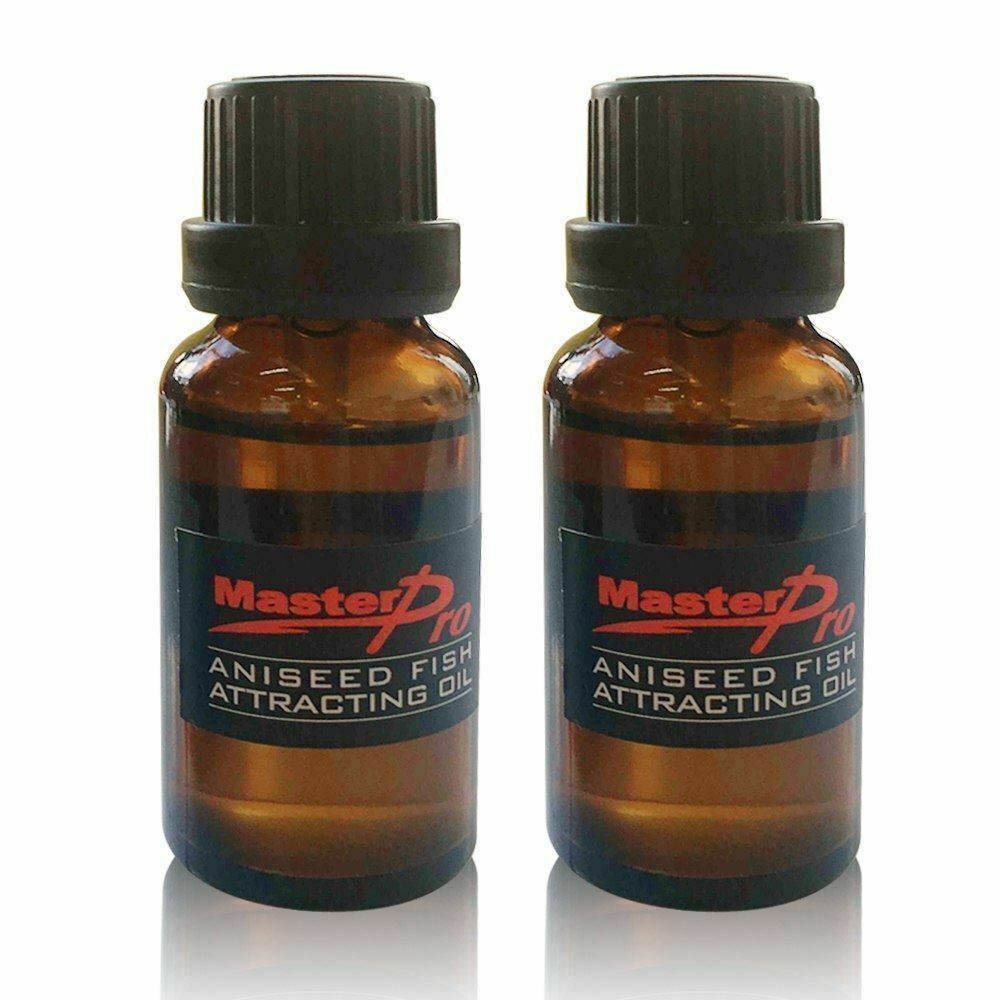 2 x Aniseed Fish Attracting Oil 20ml Drops With Burley Fishing Tackle