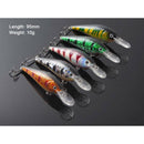5 x High Quality Mullet Minnow Crankbaits 95mm 10g Fishing Lures B Special - Bait Tackle Direct