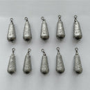 Pear Bomb Sinker 1/4, 1/2, 1, 2, 3 Oz Quality Sinker Fishing Boating Tackle Bulk - Bait Tackle Direct
