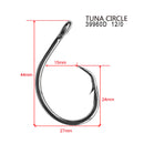 20 X Chemically Sharpened Tuna Circle Hooks Size 12/0 - Bait Tackle Direct