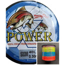 500M PE Braid Line 50LB/60LB/80LB100LB Multi Colour 10M Interval Fishing Tackle - Bait Tackle Direct