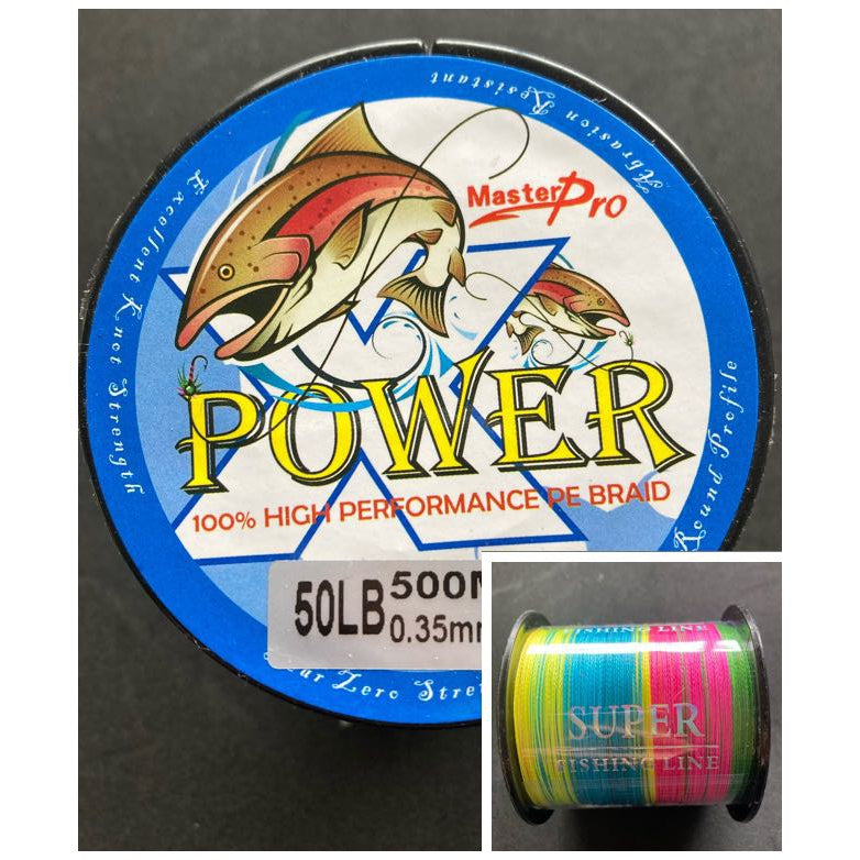 500M PE Braid Line 50LB/60LB/80LB100LB Multi Colour 10M Interval Fishing Tackle 500M PE Braid Line 50LB/60LB/80LB100LB Multi Colour 10M Interval Fishing Tackle
