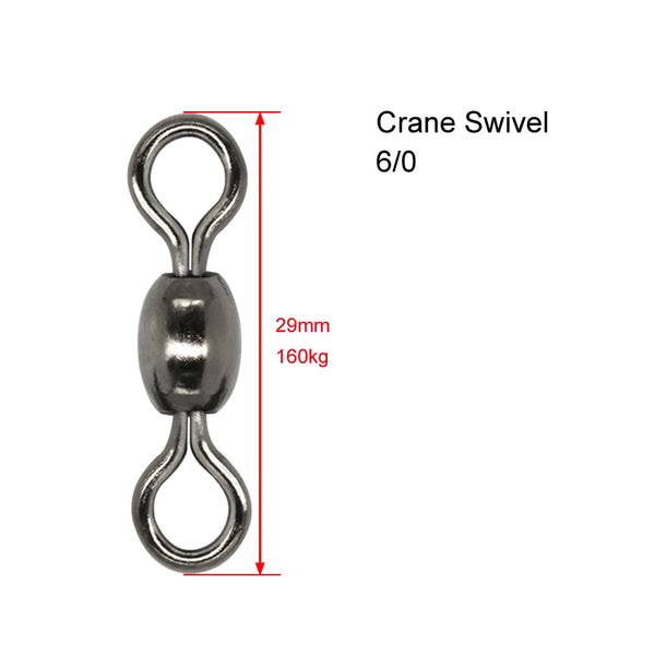 30 X Crane Swivels Size 6/0 Fishing Tackle - Bait Tackle Direct
