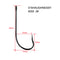 100 x 2# Chemically Sharpened O'Shaughnessy Hooks Fishing Tackle - Bait Tackle Direct