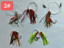Master Pro Skirt Rigs Whiting Fishing Rigs in 5 colors 2