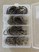 100 X Chemically Sharpened Octopus Circle In 4 Sizes Fishing Hook - Bait Tackle Direct
