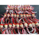 40/100pcs x Small New Generation Quality Surf Poppers RED - Bait Tackle Direct