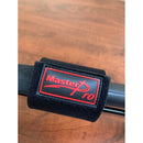 2 x Masterpro Rod Covers Protector Tie Wrapping Band Belt Black Fishing Tackle - Bait Tackle Direct