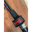 2 x Masterpro Rod Covers Protector Tie Wrapping Band Belt Black Fishing Tackle - Bait Tackle Direct