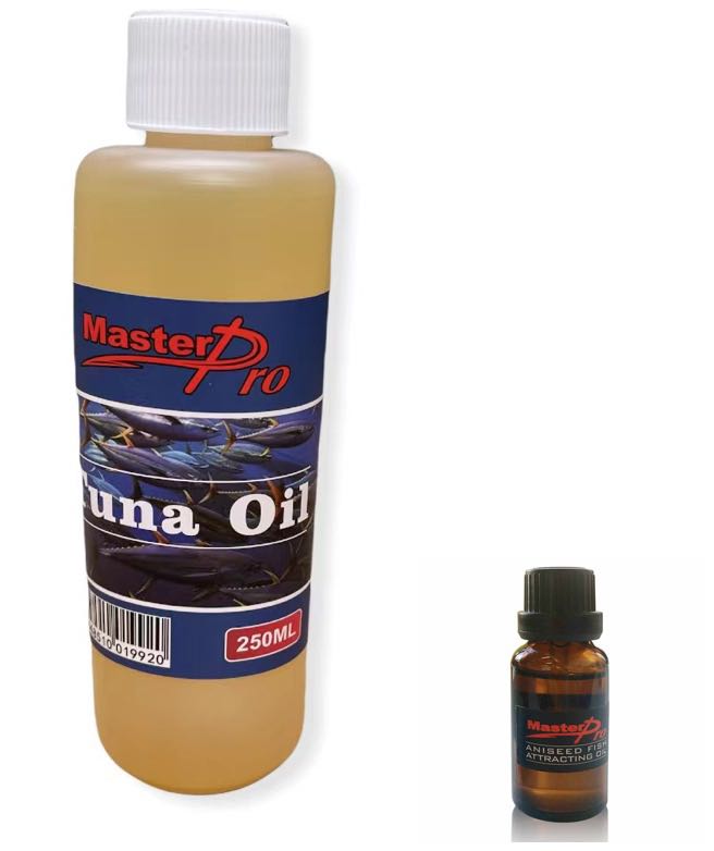 250ml Premium Tuna Oil & 20ml Aniseed Oil concentrated Fish Oil Fishing  Tackle