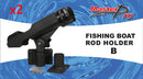 2 X Flush Mount Rod Holder “B” - Bait Tackle Direct