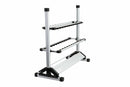 24 Slots Fishing Rod Rack Holder Aluminum Alloy Fishing Rod Pole Stand Storage - Bait Tackle Direct