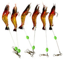12 pre-rigged soft prawn lures in 2 proven colours, built for Australian saltwater fishing.