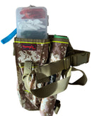 Fishing Rod Holder Waist Belt Bag + BONUS 50pcs Soft Plastics & Jigheads | Portable Fishing Kit | Built for Aussie Waters