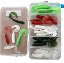 Fishing Rod Holder Waist Belt Bag + BONUS 50pcs Soft Plastics & Jigheads | Portable Fishing Kit | Built for Aussie Waters