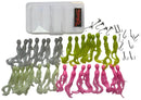 MASTERPRO Octopus Soft Plastic Kit 11cm Double Hook Jighead Set Weedless Fishing Lures Bouns Offer
