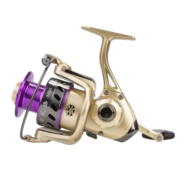 Masterpro Gold Sail Size 2000 Fishing Spinning Reel – 5.2:1 Gear Ratio | 5+1 Ball Bearings Tackle Hooks