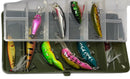 MasterPro Fishing Waist Pack with Rod Holder & Bonus 10Pcs Hard Lures Valued $20