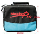 MASTERPRO Ready-To-Fish Yabby Kit – 40 Glow & Natural Soft Plastics, 10 Premium Jigheads & Tackle Wallet