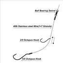 3X MasterPro Deadly and Versatile Surf Fishing Rig 40lb Stainless Wires Leader FishingTackle Hooks - Bait Tackle Direct