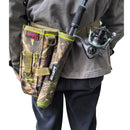 MasterPro Fishing Waist Pack with Rod Holder & Bonus 10Pcs Hard Lures Valued $20