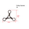 60 X CrossLine (3 Way) Swivel  in Size 1