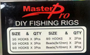 12 x DIY Flasher Hooks 4 Different Sizes 3/0 5/0 6/0 8/0 Fishing Tackle