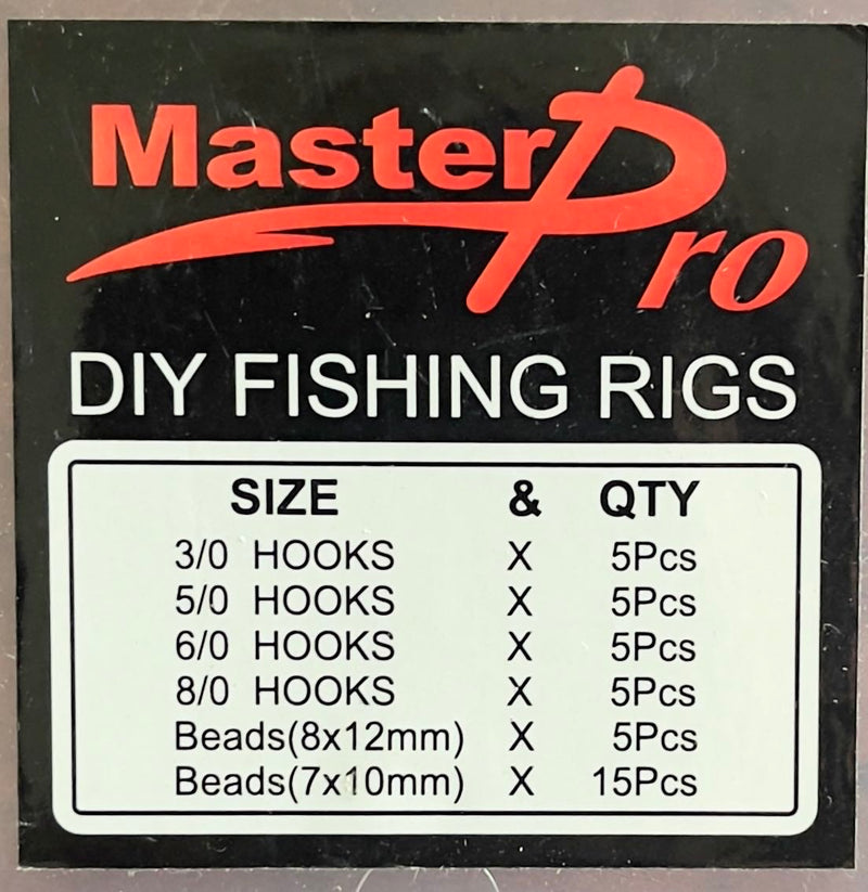 20 x DIY Flasher Hooks 4 Different Sizes 3/0 5/0 6/0 8/0 Fishing Tackle - Bait Tackle Direct