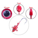 MASTERPRO 2oz Fish Head Fishing Jig Heads – 60g (6pcs Pack) Hooks Tackle