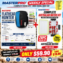 MASTERPRO Weekly Special – Flathead Hunter Soft Plastic Wallet Kit + 27PC Fish Head Jighead Kit Bundle