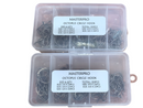 MasterPro Octopus Circle Hooks – 2 Boxes (240pcs) | 5 Sizes Mixed | Saltwater Fishing | Store Clearance $29