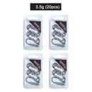 The MASTERPRO Skeleton Grip Jig Head 3.5g（1/8OZ） is designed for ultra-light soft plastic fishing in Australian estuary and inshore waters.