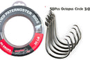 MASTERPRO 30LB Pre-Tied Paternoster Fishing Rigs – 20 Rigs per Spool, 80 Drops With $10 Hooks FREE!