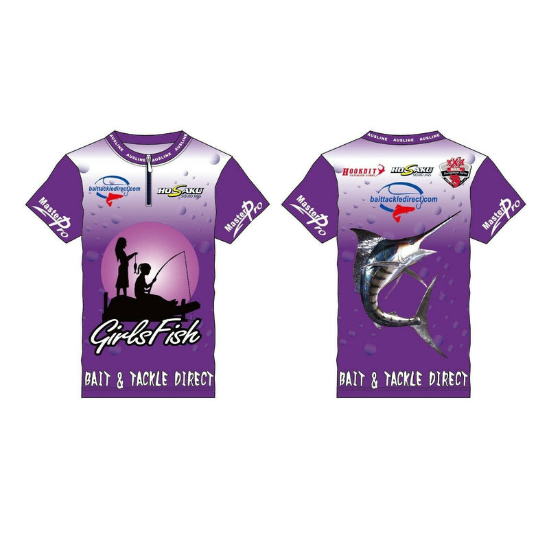 Ladies Fishing Tournament Shirts (Support That Girls Fish Too) Special Offer - Bait Tackle Direct