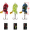 Metal Crab Fishing Lures 35mm 10g – 3 Pack (Hard Vibe Blade Baits) Tackle Hooks