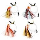 20 x Custom Designed Whiting Rigs 4 Colours With LONG SHANK Baitholder Hook's Size