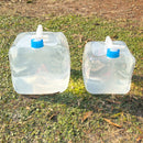 10L & 5L Collapsible Water Containers for Fishing Camping + FREE Back Bag