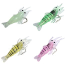 🔥 MASTERPRO Fishing Micro Shrimp Lures with Hook – 40pcs Assorted Pack Hook Tackle