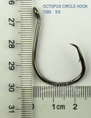 Masterpro 100pcs Octopus Circle Hooks 4 sizes 2/0-5/0 Fishing Tackle